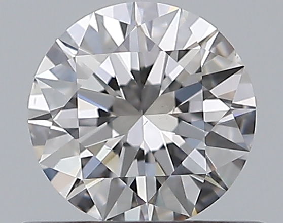 0.47 CaratE-VS2 EX Cut Round Diamond
