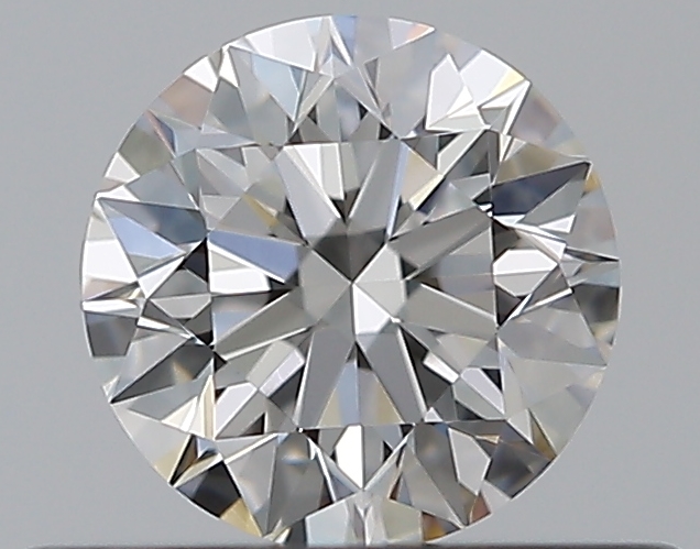 0.42 CaratF-VVS2 EX Cut Round Diamond