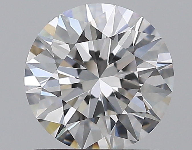 1 CaratE-VVS1 EX Cut Round Diamond