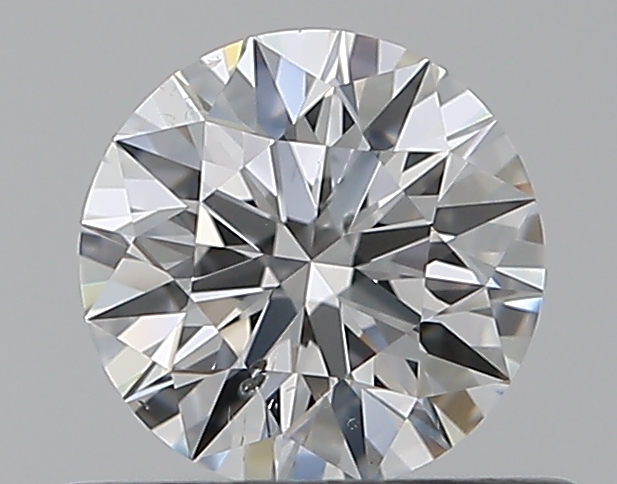 0.5 CaratF-SI2 EX Cut Round Diamond