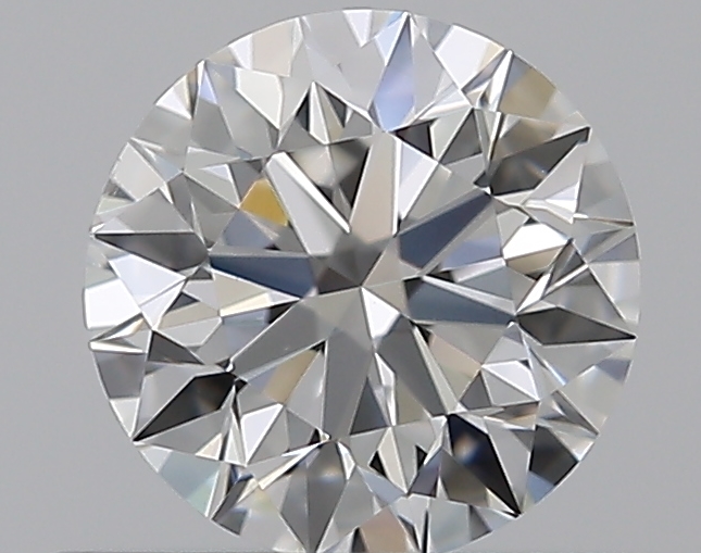 0.5 CaratF-VS2 EX Cut Round Diamond