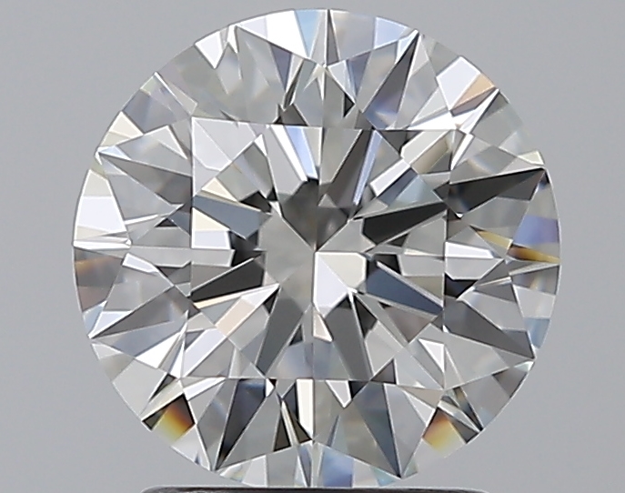2 CaratH-VS1 EX Cut Round Diamond