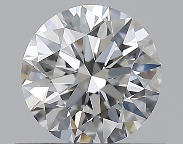 0.43 CaratF-VS1 EX Cut Round Diamond