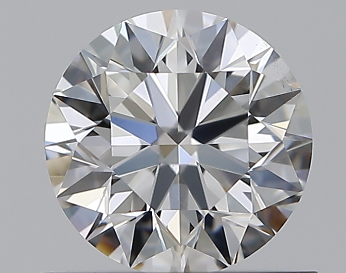 0.68 CaratG-VS2 EX Cut Round Diamond