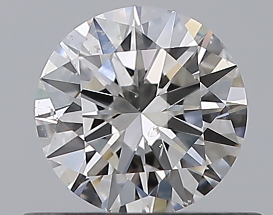 0.5 CaratF-SI2 VG Cut Round Diamond