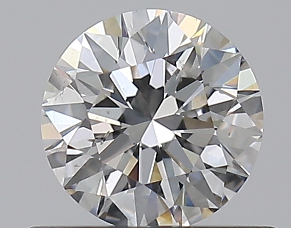 0.53 CaratG-SI1 EX Cut Round Diamond