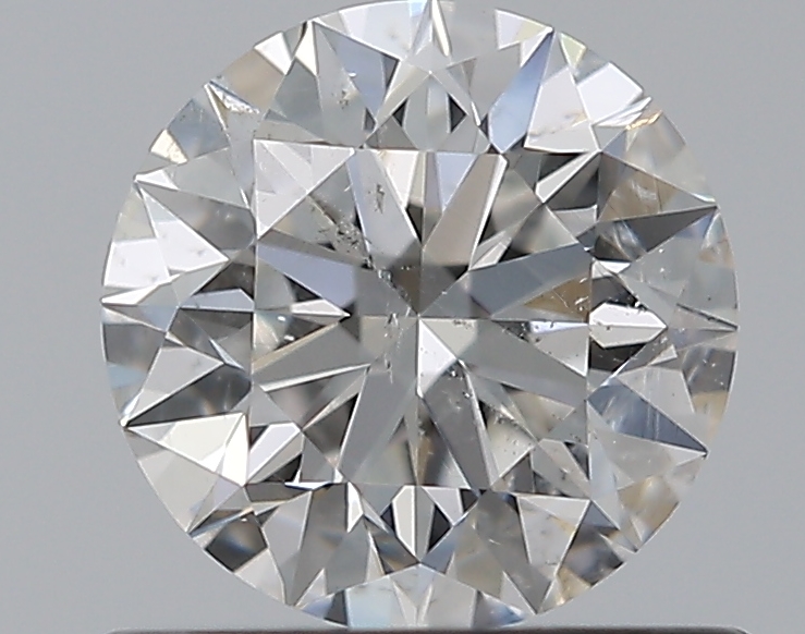 0.72 CaratG-SI2 EX Cut Round Diamond