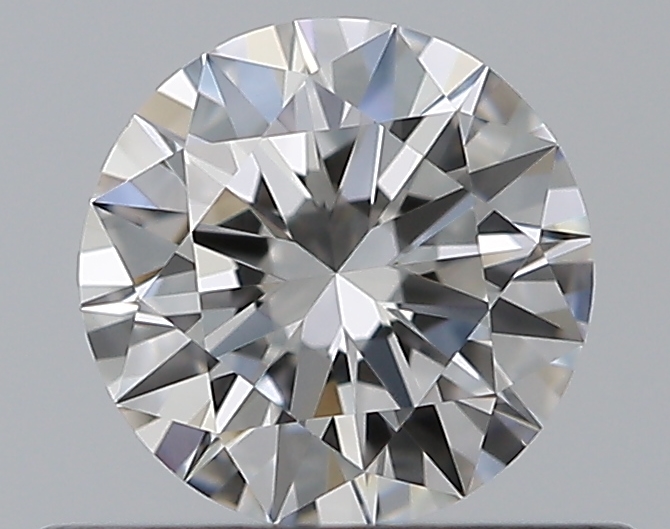 0.46 CaratF-VS1 EX Cut Round Diamond