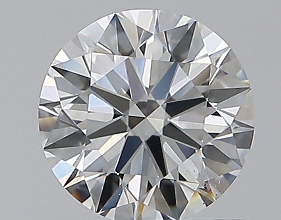 0.77 CaratG-SI1 EX Cut Round Diamond