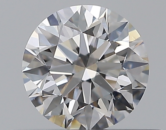 0.42 CaratF-VS2 EX Cut Round Diamond