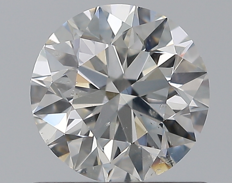 0.8 CaratG-SI2 EX Cut Round Diamond