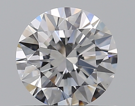 0.5 CaratD-VS1 EX Cut Round Diamond