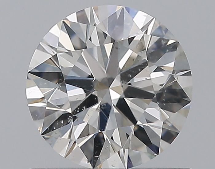 0.77 CaratI-SI2 EX Cut Round Diamond