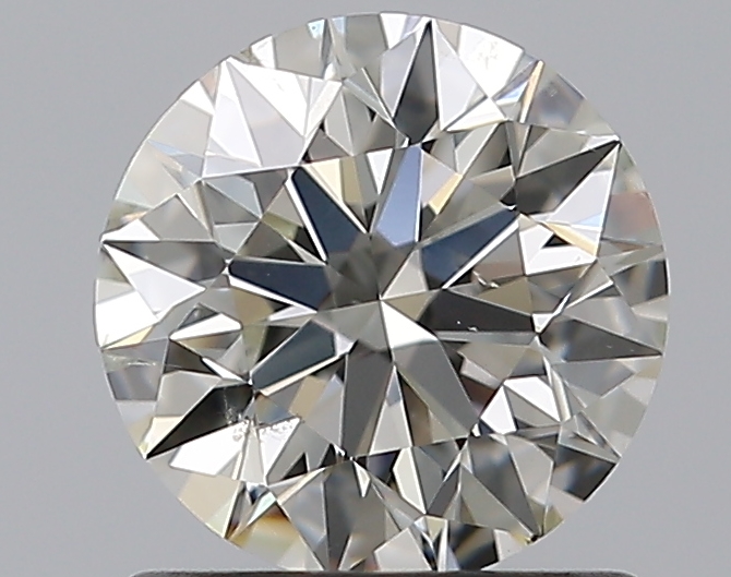 0.91 CaratI-SI2 EX Cut Round Diamond