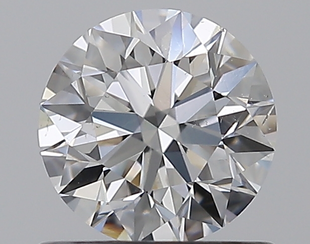 0.76 CaratE-SI2 EX Cut Round Diamond