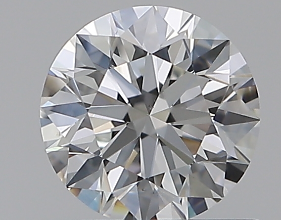 0.72 CaratF-VS2 EX Cut Round Diamond