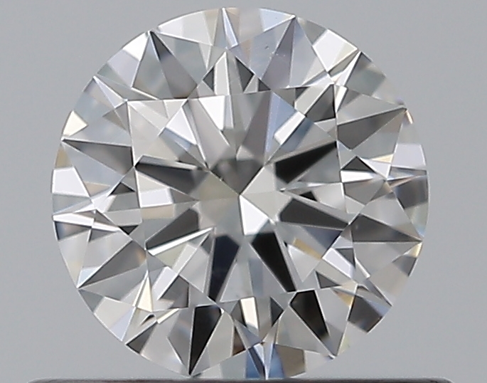 0.5 CaratF-VS2 EX Cut Round Diamond