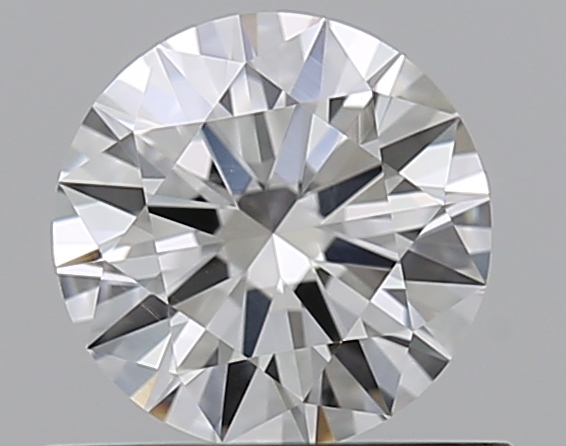 0.59 CaratF-VS2 EX Cut Round Diamond