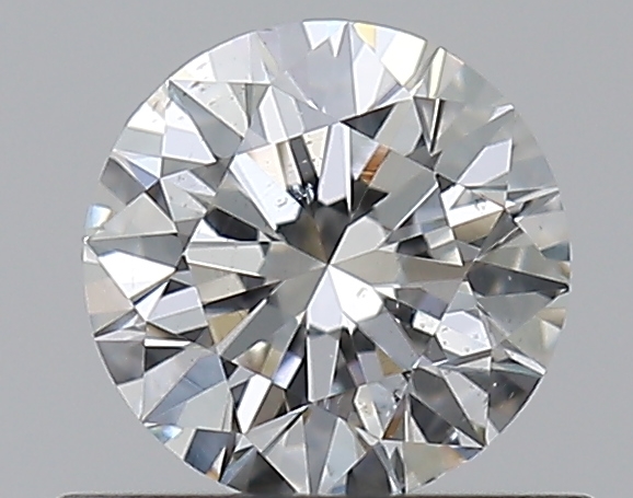 0.55 CaratF-SI2 EX Cut Round Diamond