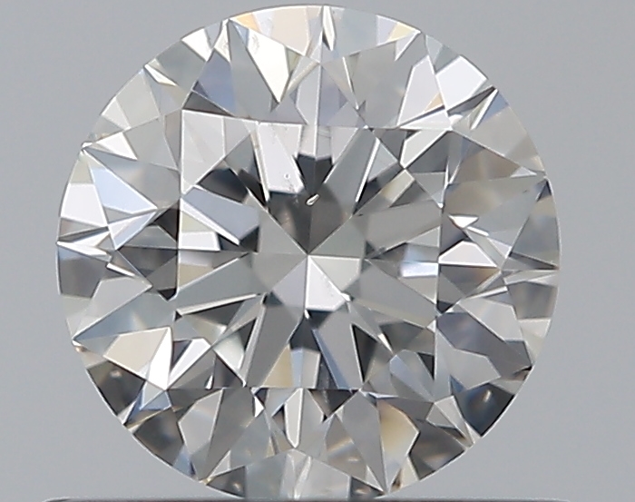0.61 CaratG-SI1 EX Cut Round Diamond