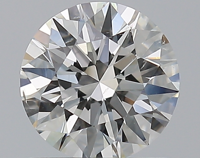 1 CaratH-SI2 EX Cut Round Diamond