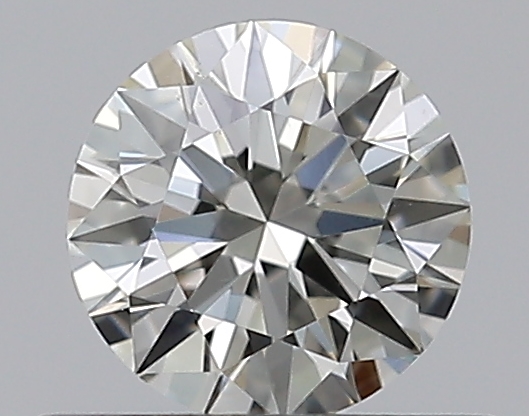 0.41 CaratJ-VS2 EX Cut Round Diamond