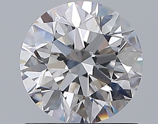 0.96 CaratE-VS2 EX Cut Round Diamond