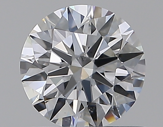 0.67 CaratD-SI1 EX Cut Round Diamond
