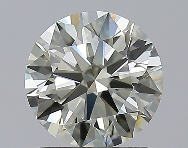 1.4 CaratQ-R-VS2 EX Cut Round Diamond