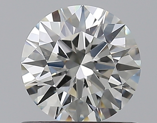 0.71 CaratJ-VS2 EX Cut Round Diamond