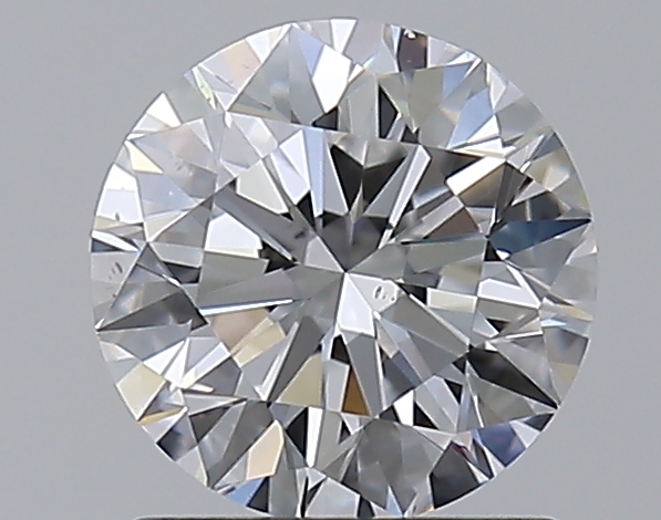 1.29 CaratD-VS2 EX Cut Round Diamond