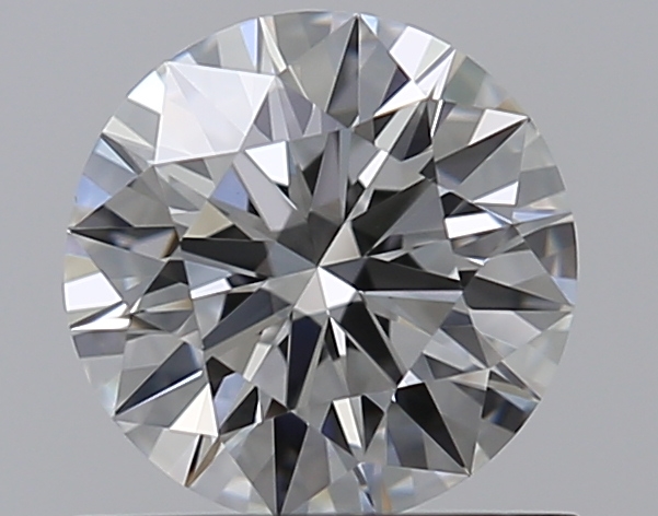 0.73 CaratF-VS1 EX Cut Round Diamond