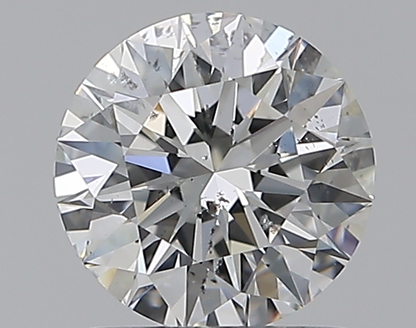 1 CaratH-SI2 EX Cut Round Diamond