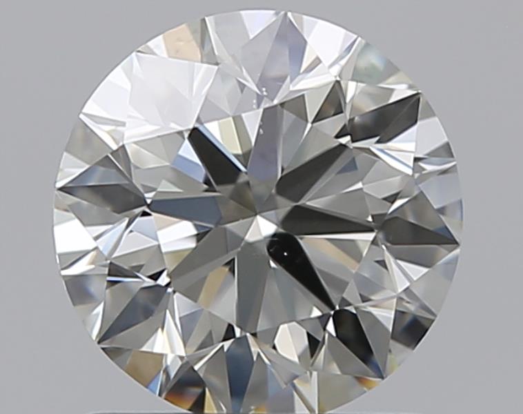 1 CaratK-SI1 EX Cut Round Diamond
