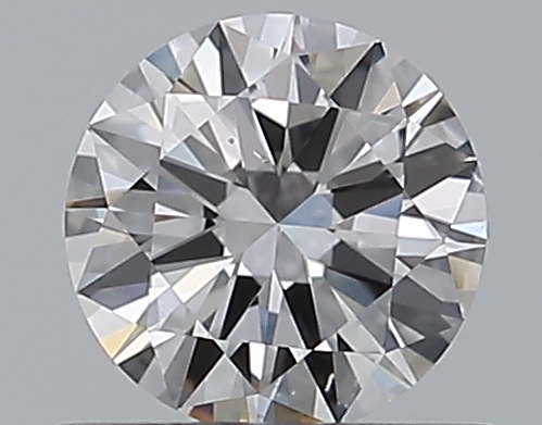0.5 CaratD-SI1 VG Cut Round Diamond