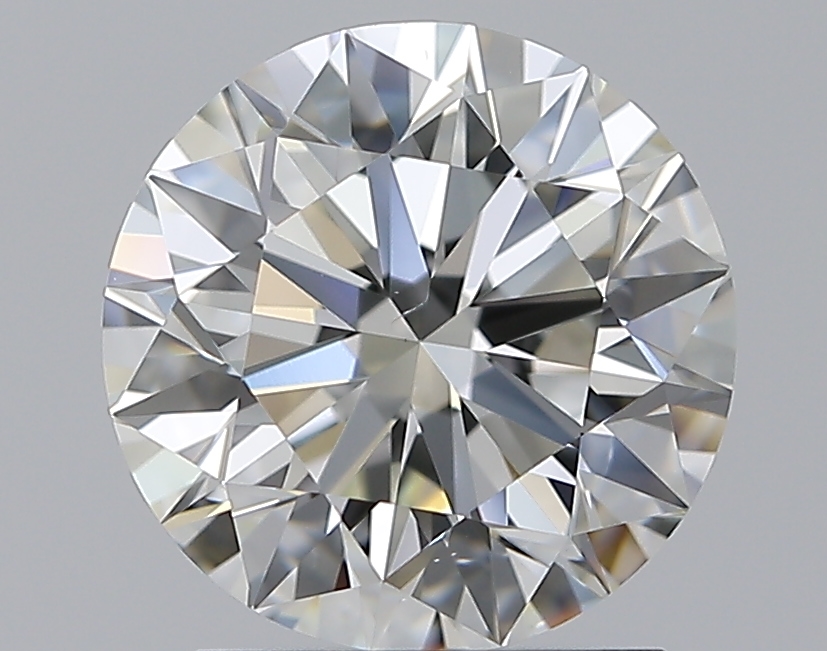 1.9 CaratJ-VS2 EX Cut Round Diamond