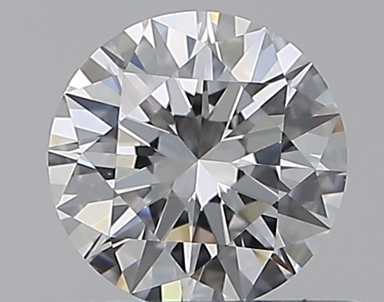 0.51 CaratF-VS1 EX Cut Round Diamond