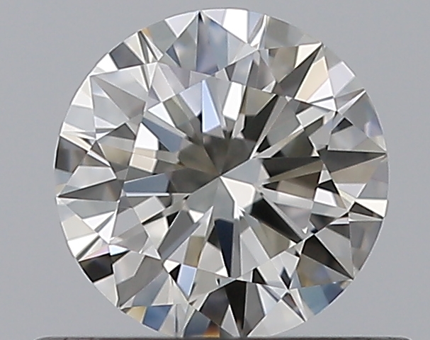 0.5 CaratJ-VVS1 EX Cut Round Diamond
