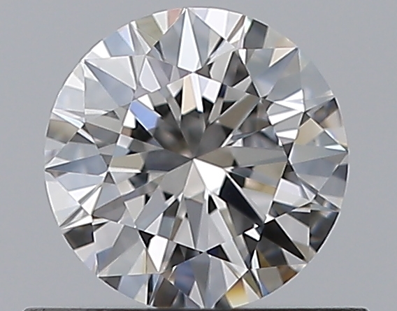 0.51 CaratE-VVS2 EX Cut Round Diamond