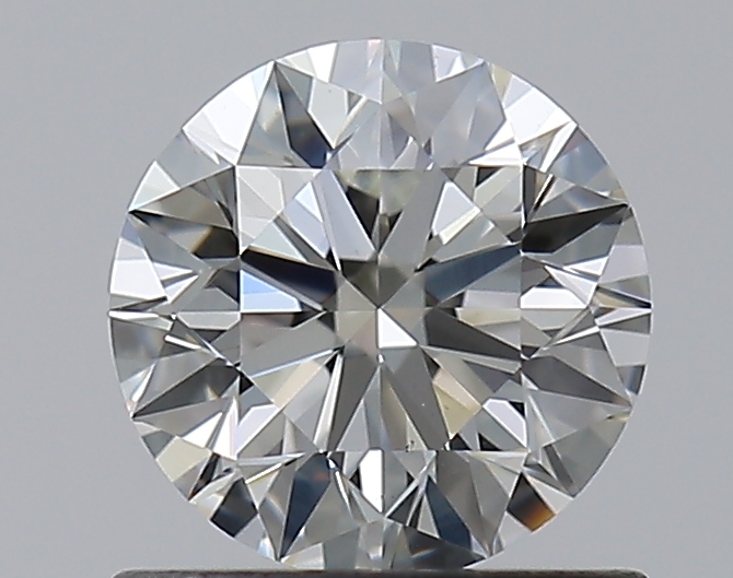0.8 CaratI-VS2 EX Cut Round Diamond