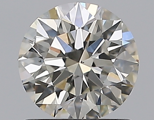 0.9 CaratJ-VS2 EX Cut Round Diamond