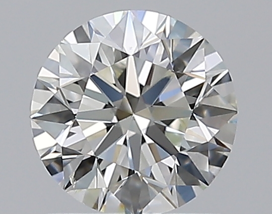 0.96 CaratJ-SI1 EX Cut Round Diamond