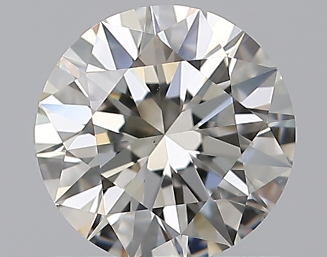 0.7 CaratJ-VS2 EX Cut Round Diamond