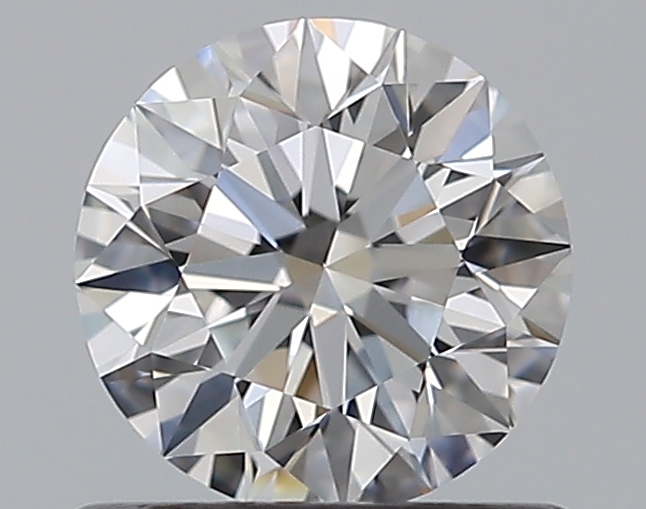0.67 CaratE-VVS1 EX Cut Round Diamond