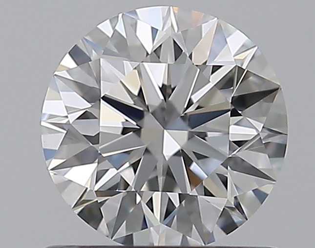 0.81 CaratF-VVS1 EX Cut Round Diamond
