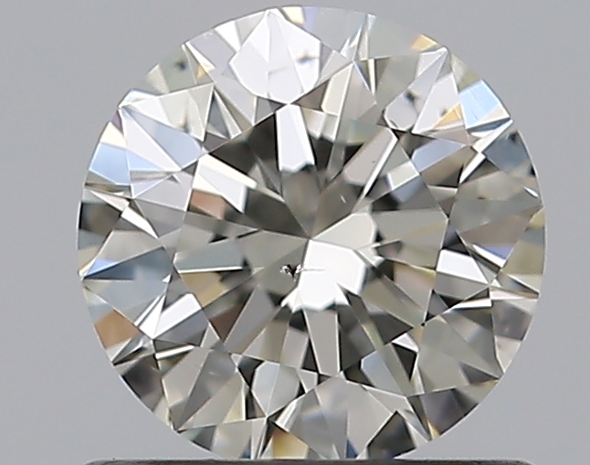 0.7 CaratK-SI1 EX Cut Round Diamond