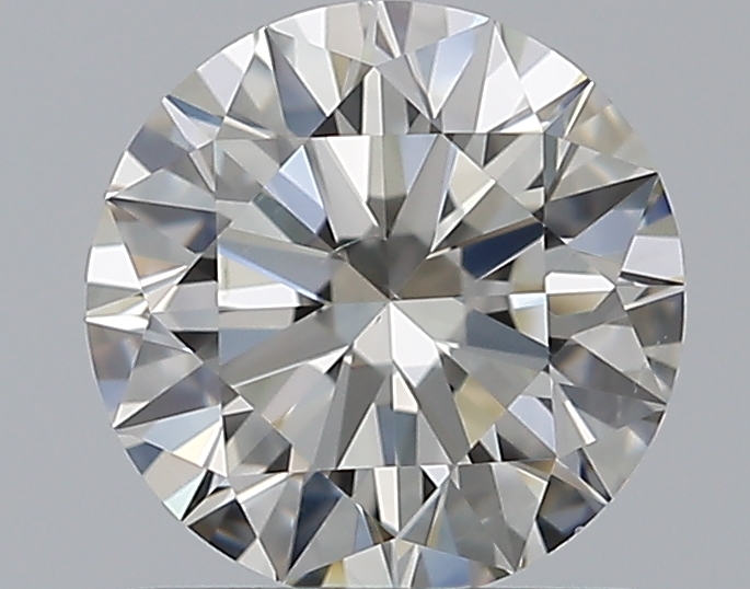 0.9 CaratJ-VS2 EX Cut Round Diamond