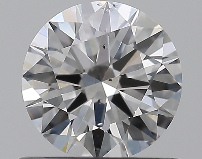 0.63 CaratF-SI1 EX Cut Round Diamond