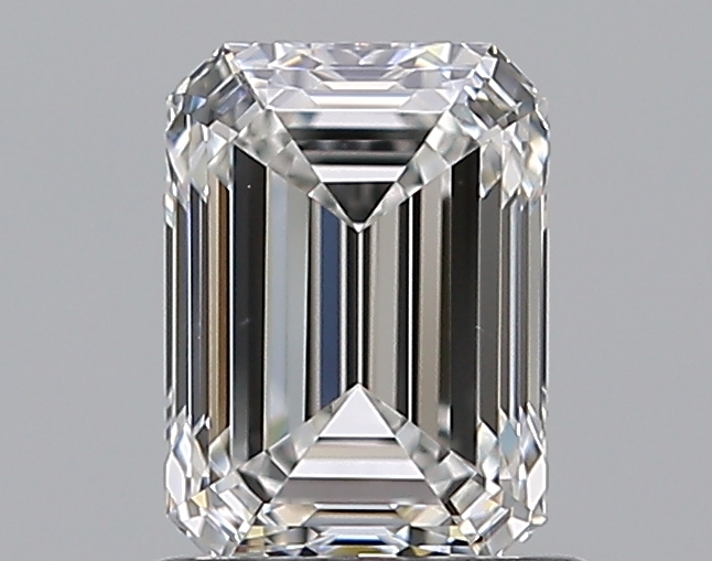 1 CaratF-VVS2 - Cut Emerald Diamond