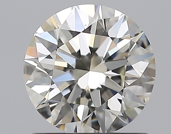 0.86 CaratJ-VS2 EX Cut Round Diamond